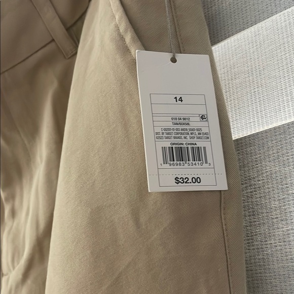 a new day Tan Ankle Cropped Pants - Picture 2 of 6